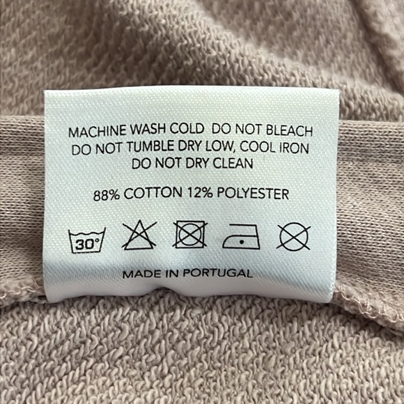 VARLEY Manning Sweat Sepia Rose Pullover Sweater Sweatshirt Size Mediun - Picture 8 of 9